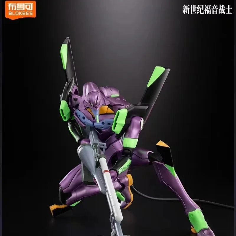 

New Product Blokees Legend Edition Neon Genesis Evangelion Eva-Tv Version Unit-01 Model Desktop Figurine Toy Christmas Gift