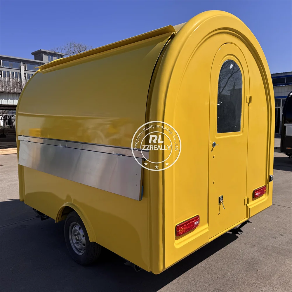 Outdoor Food Kiosk Mobile Food Truck Snack Pizza Truck Coffee Cart Concession Catering Trailer - Image 3