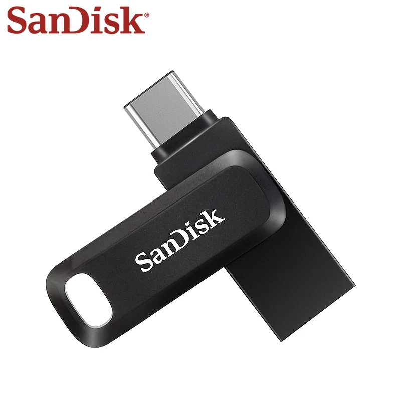 Original SanDisk Ultra Dual Drive Go Portable USB3.2 Type-C OTG Flash Drive 64GB 128GB 256GB 512GB 400MB/s For Android Mac PC
