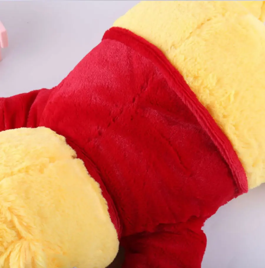 Flauschige große Plüschtiere 55cm Winnie Puuh Kissen Riesiger Plüschbär Niedliche Zimmerdekoration Kuschelkissen für Dekoration Ostergeschenk – Detail 9