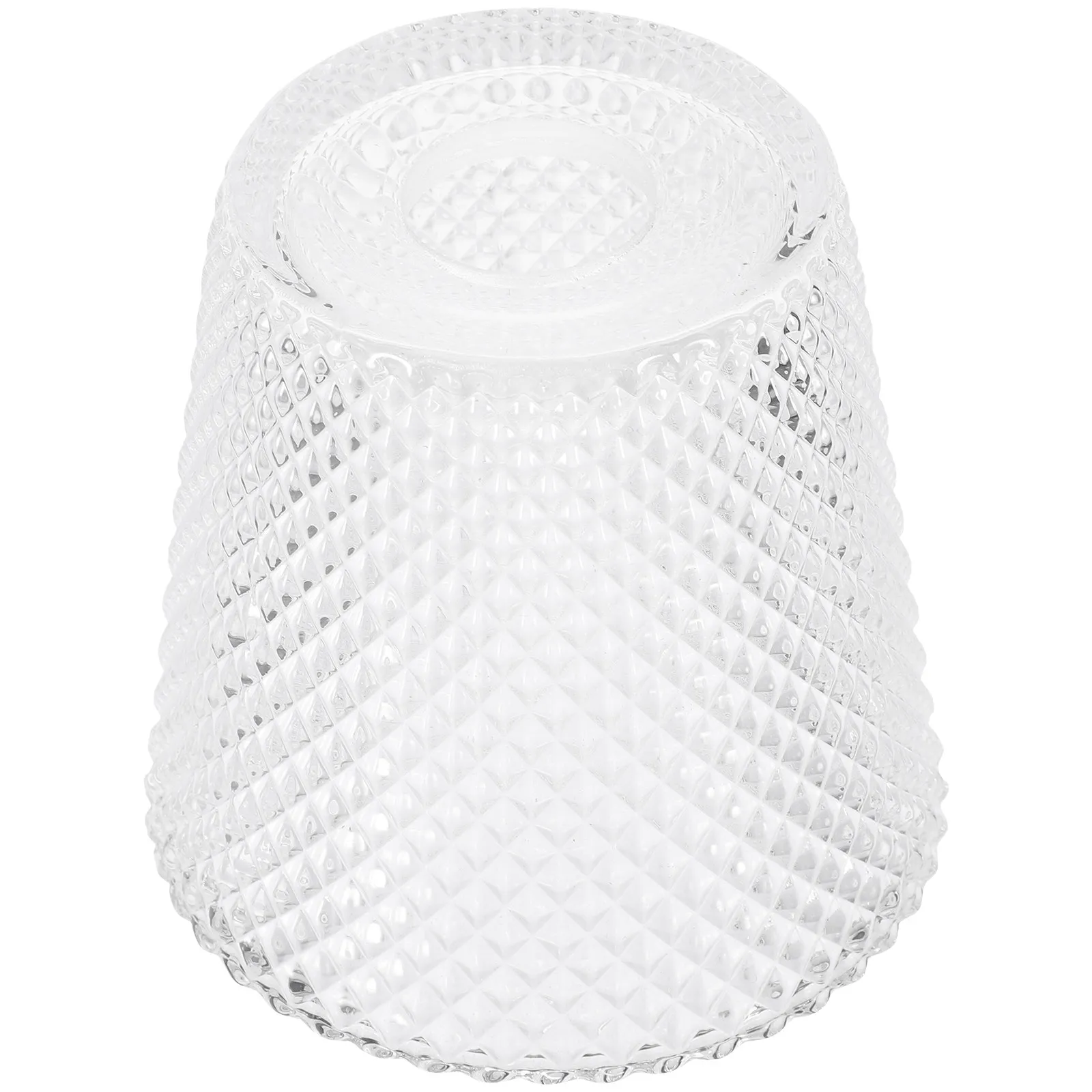 Glass Pendant Light Shade Artistic Hanging Lamp Shade Soft Warm Light Bulb Cage Replacement Lampshade Home Lampshade Lighting