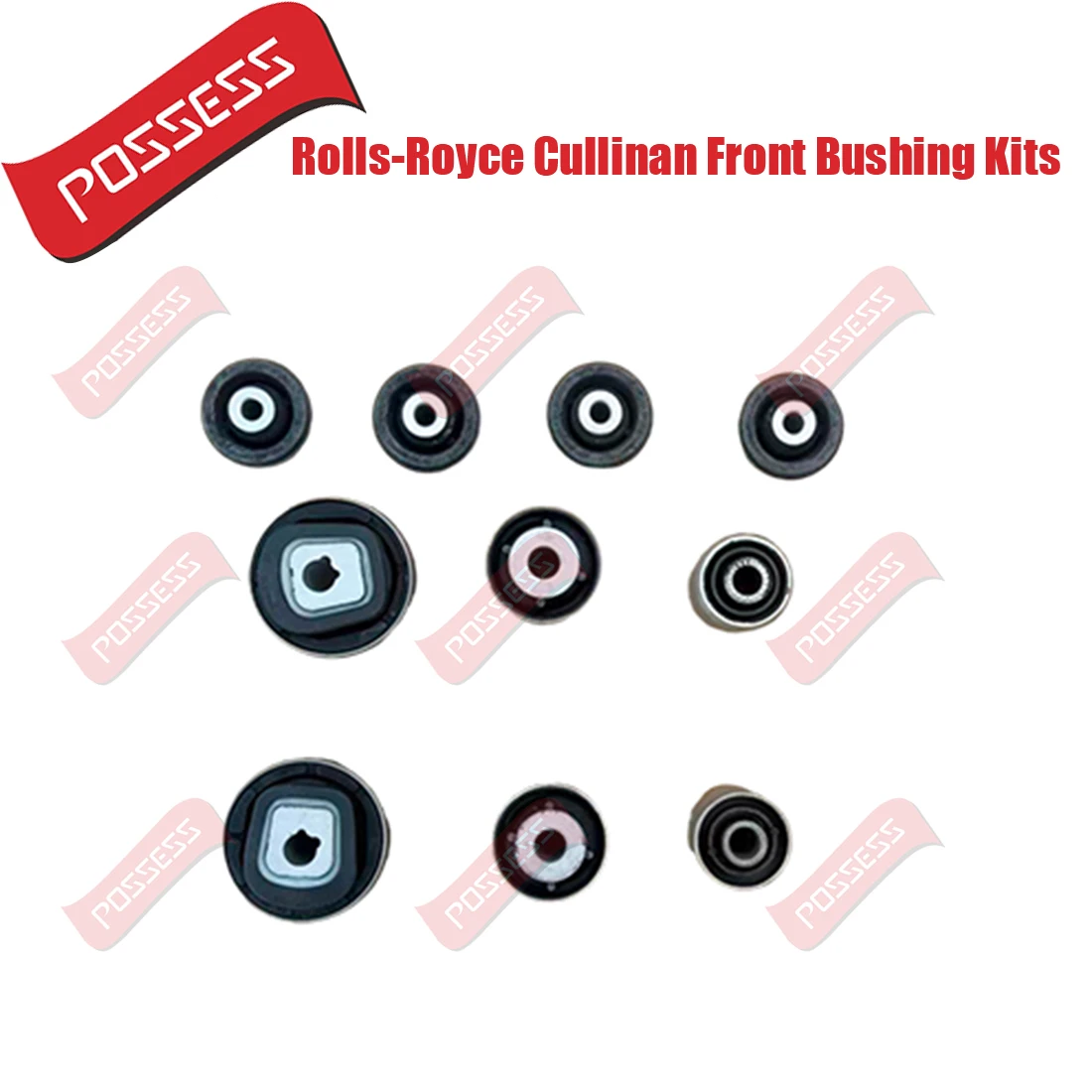 Front Control Arm Bushing Kit For Rolls-Royce Cullinan RR31 2018-/ 31106872717 31106872718 31106893395 31106893396