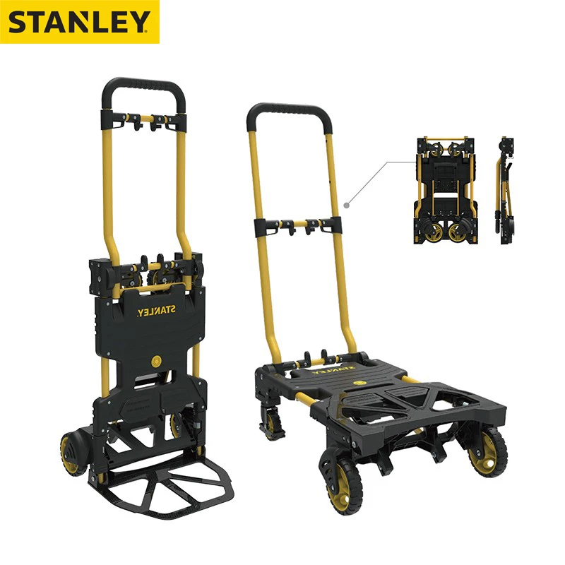 

Stanley STST0585T Handcart Handling Folding Pulling Truck Multifunctional Warehouse Moving Logistics Express Tool Car Trolley