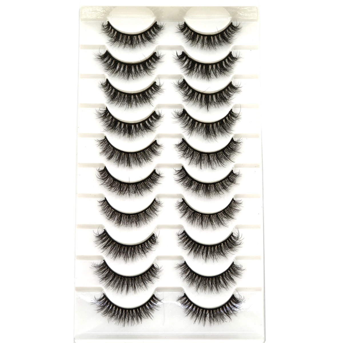 10 Pairs Mink Fluffy Dramatic False Eyelashes