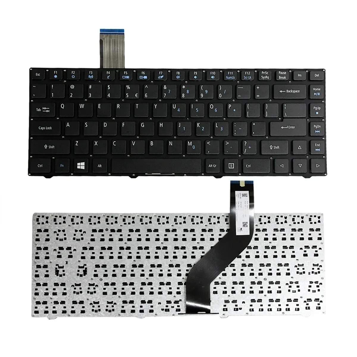 Teclado de Portátil US/UI/AR/Czech para Acer Aspire One Cloudbook 14'' AO1-431 AO1-431-C8G8 AO1-431-C1FZ AO1-431-C7F9 AO1-431-C6QM