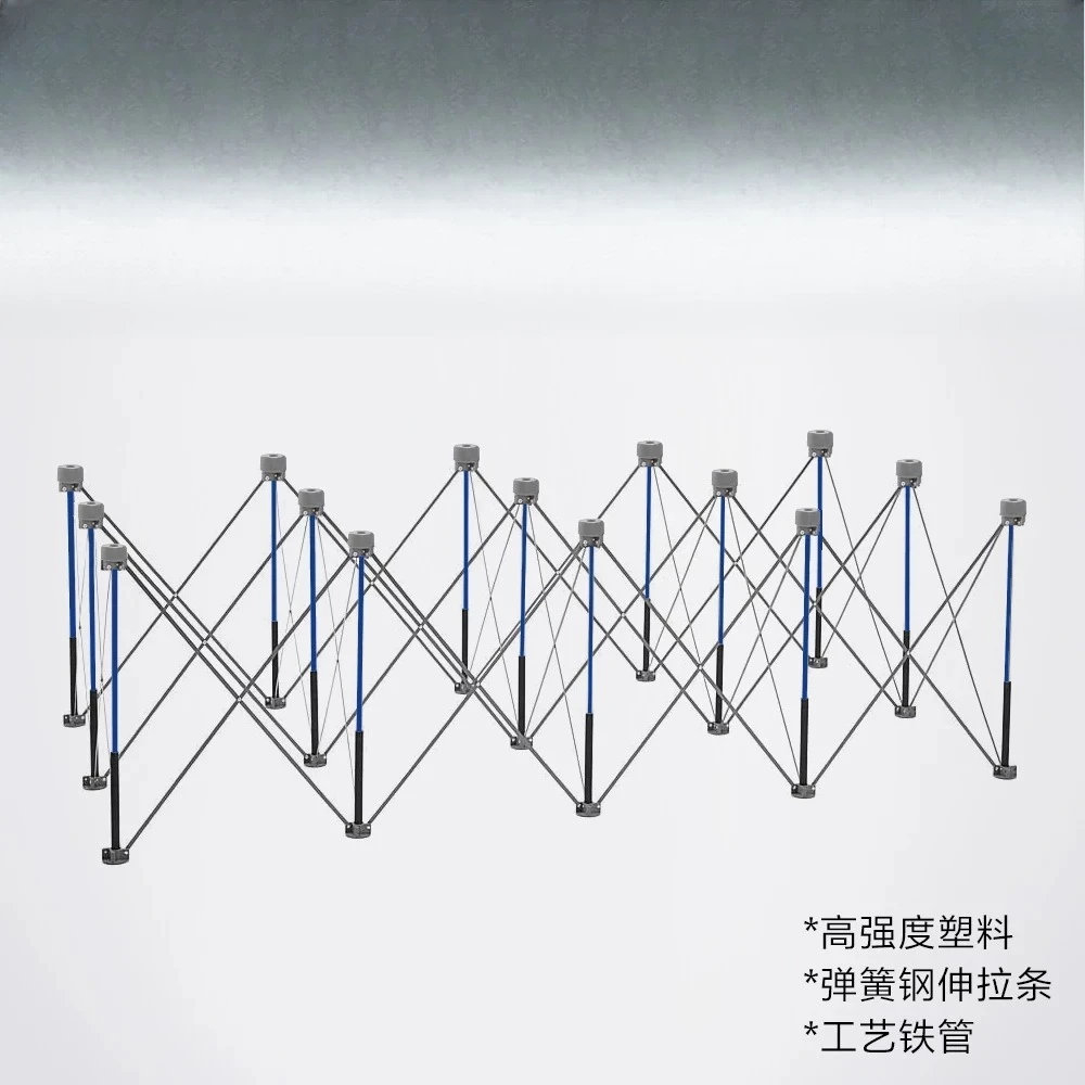 Multifunctional Spider Leg Folding Workbench Blue Portable Retractable Woodworking Home Improvement 15 Leg Work Bracket