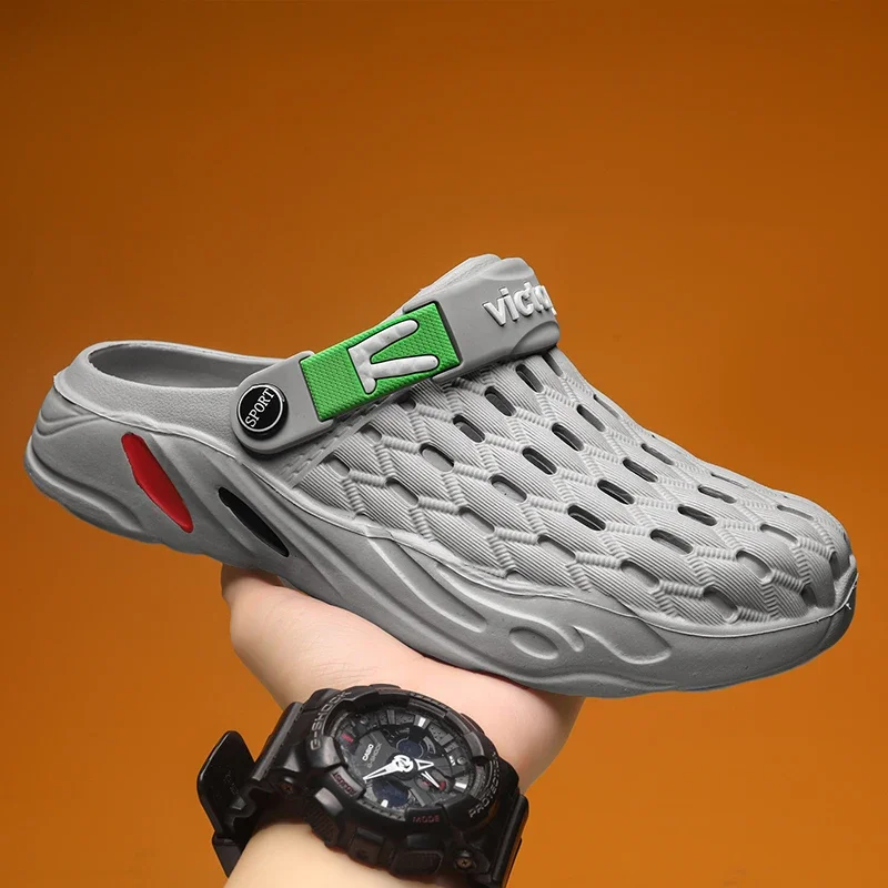 

Flat Sandals Men Shoes 2026 Slippers Men Garden Platform Sandals Man Summer Sandals Male Sneakers Outdoor Flip Flops Home Clogs