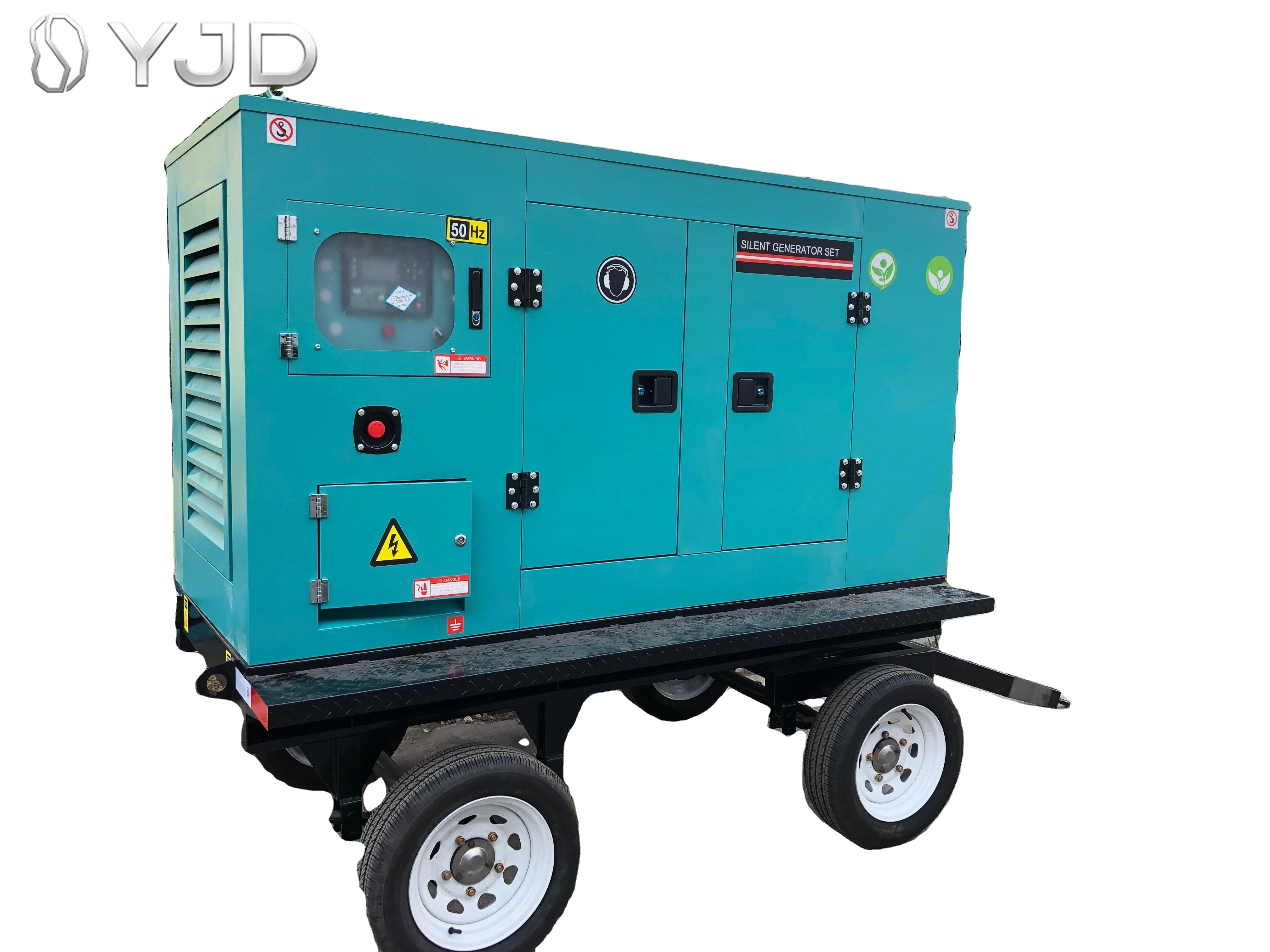 Shang-hai SDEC 4Z3.0-G21 20KW 25KVA Diesel Generator Set Super Silent Trailer Type Water Cooled 50/60Hz High Efficiency Auto