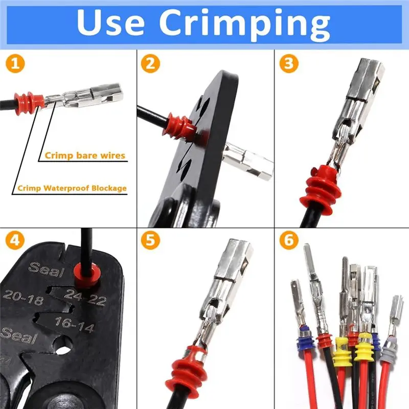 Connector Terminal Pin Buckle Of Wire Terminal Pin Connector Non-Insulated Plug Male Female Crimp-A91R