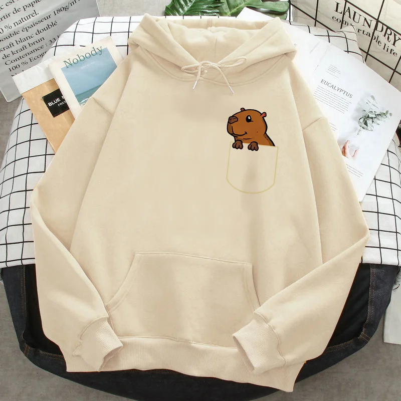 

Capybara hoodies men grunge 2022 Ulzzang anime men pullover y2k aesthetic harajuku