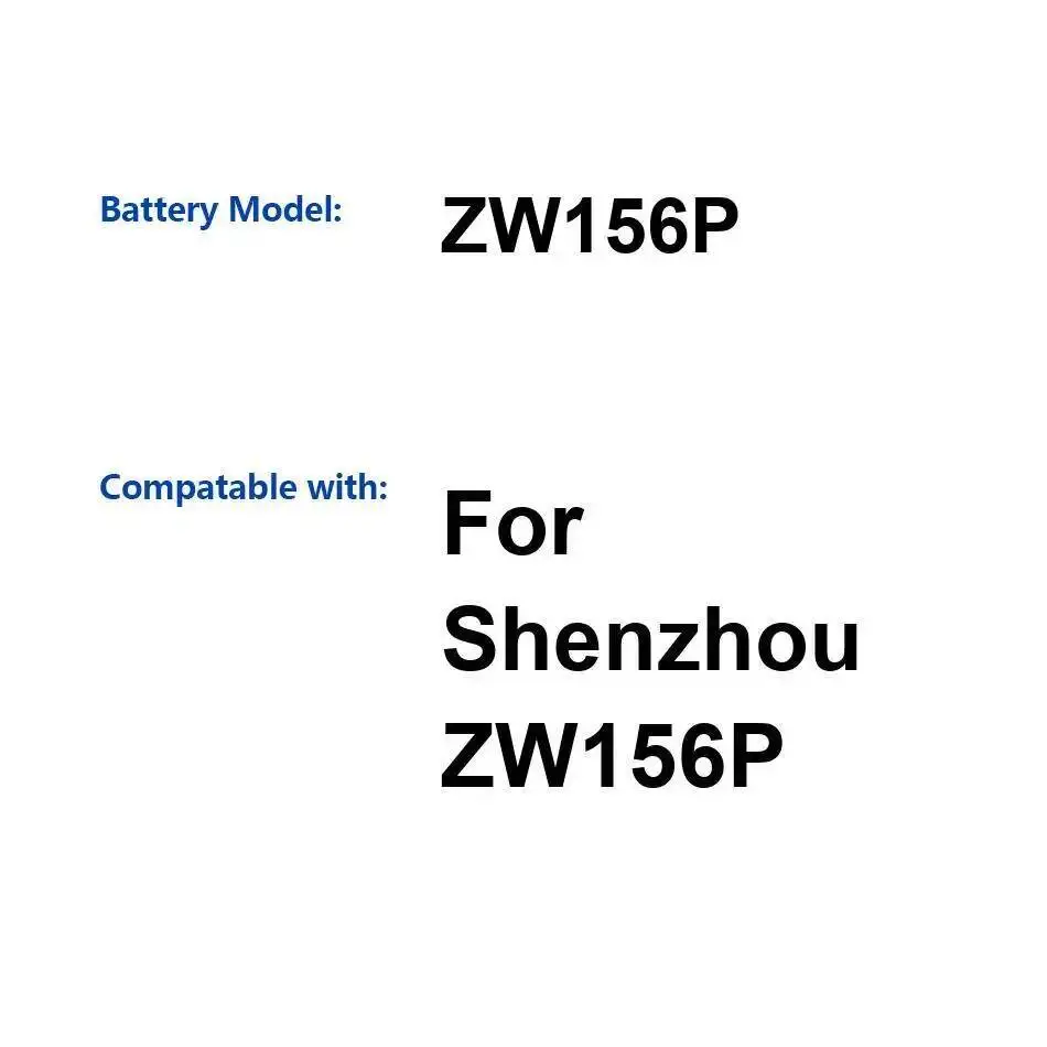 

Laptop Battery For Shenzhou ZW156P High-Efficiency 4000Mah