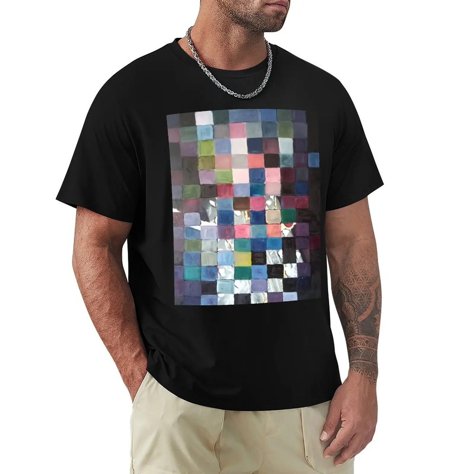 

Paul klee art color T-Shirt Plus Size Summer Casual T-Shirt