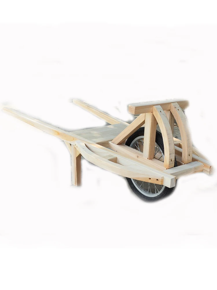Children's wheelbarrow Wooden balance car Outdoor development training