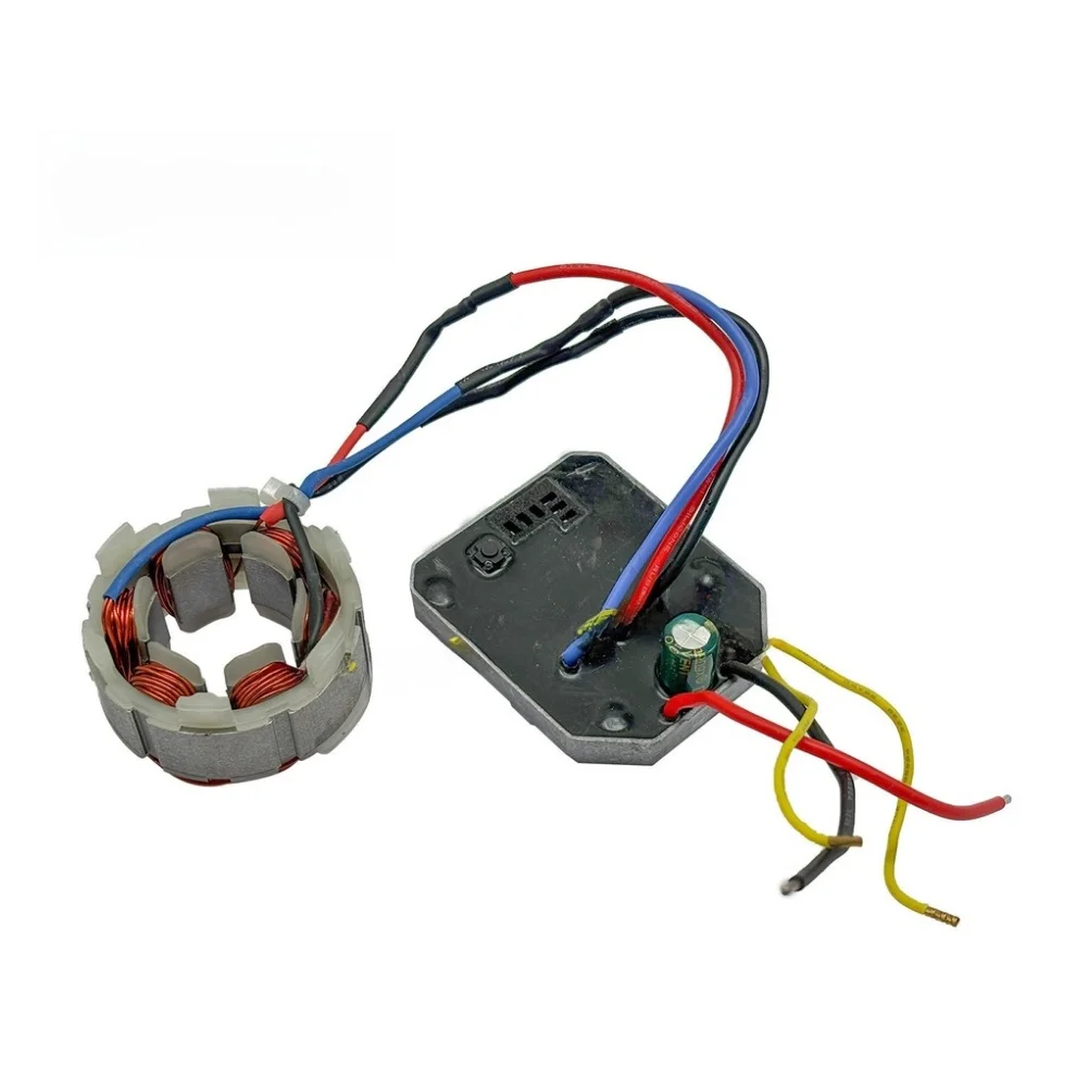 Angle Grinder Armature Assembly Stator Coil Control Board Stator Assembly Replacement For 5020 Angle Grinders Power Tool