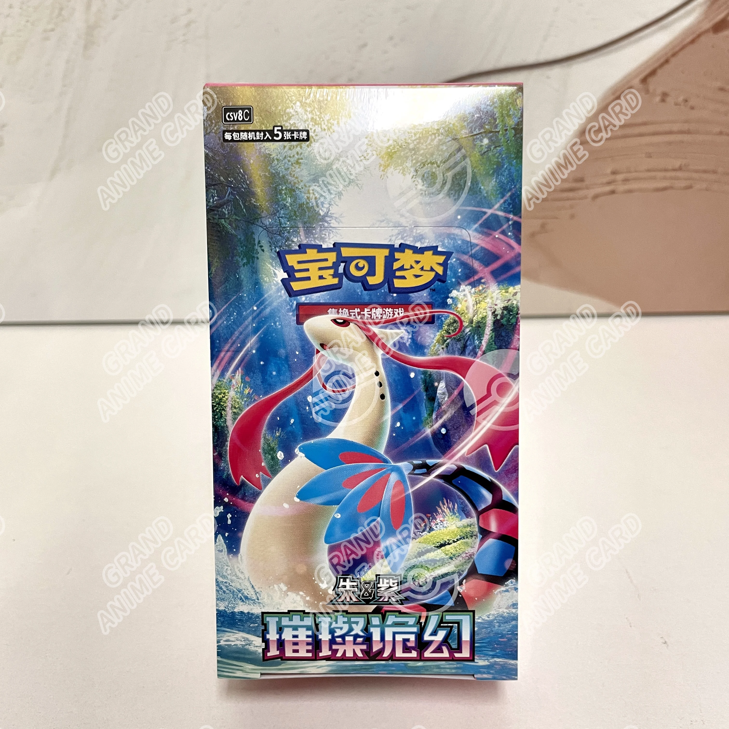New Original Pokemon Card Scarlet Violet 18.0CSV10C Trading Ptcg Card Thin Box Chinese Version Collected Blind Box Kids Toy Gift image 3