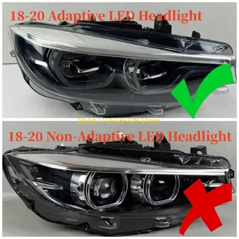 P5ED High Intensity LED Headlight Upgrades 63117493229 63117493230 Golden Eye Designs Automotive LED Lighting Module for F80