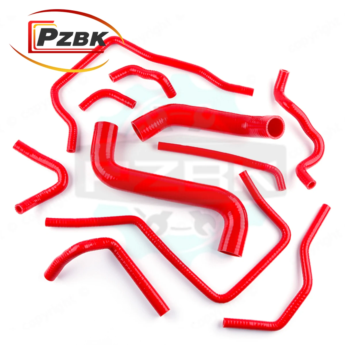 

11Pcs For 2000-2007 Subaru Impreza WRX/STi GDA/GDB EJ20 EJ25 Silicone Radiator Coolant Hoses Kit