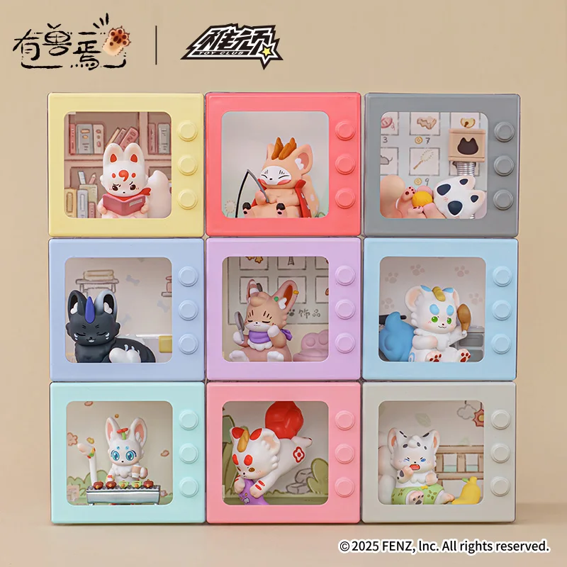 eal Thing Is Not A Man, Not A Beast Series Mystery Box Anime Original Figure Collection Model Ornaments Doll Toys