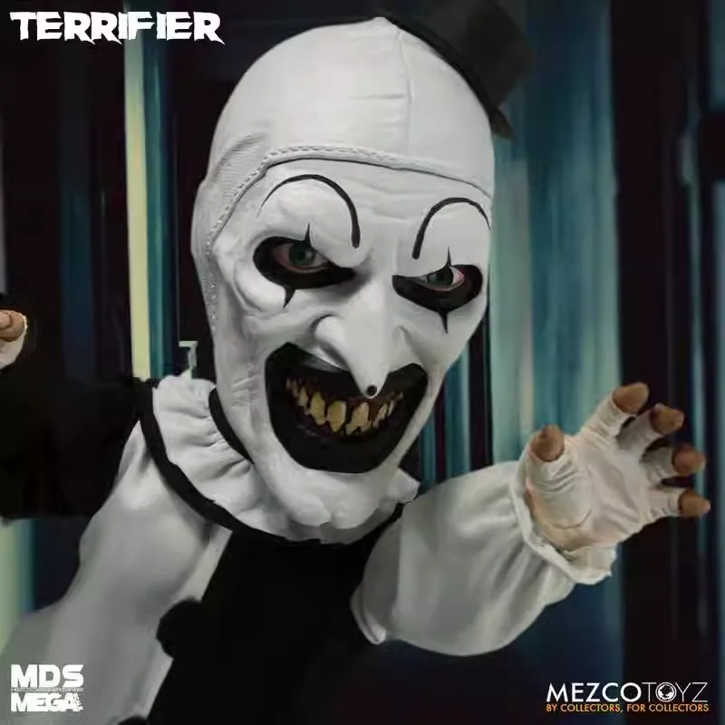 Original In Stock Mezco Mds Terrifier Anime Action Figure Collection Statue Dolls Model Kid Toy Halloween Christmas Birthday Gif