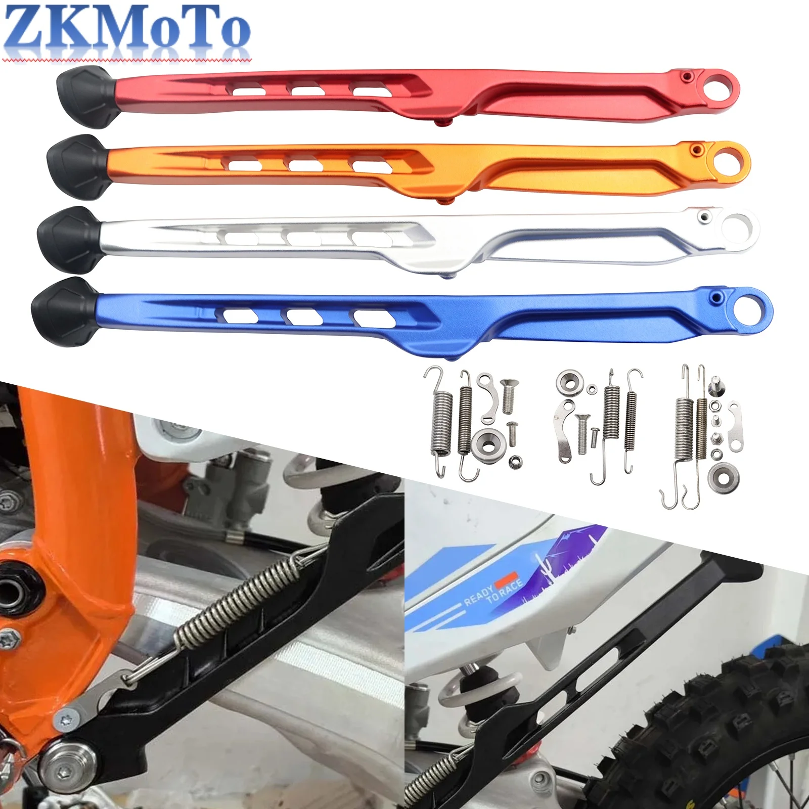 

CNC Kickstand Sidestand For KTM EXC EXCF XCW XCFW XWF XC XCF 125-500 2008-2024 For Husqvarna FX TX TE FE For GasGas EC ES EX EXF