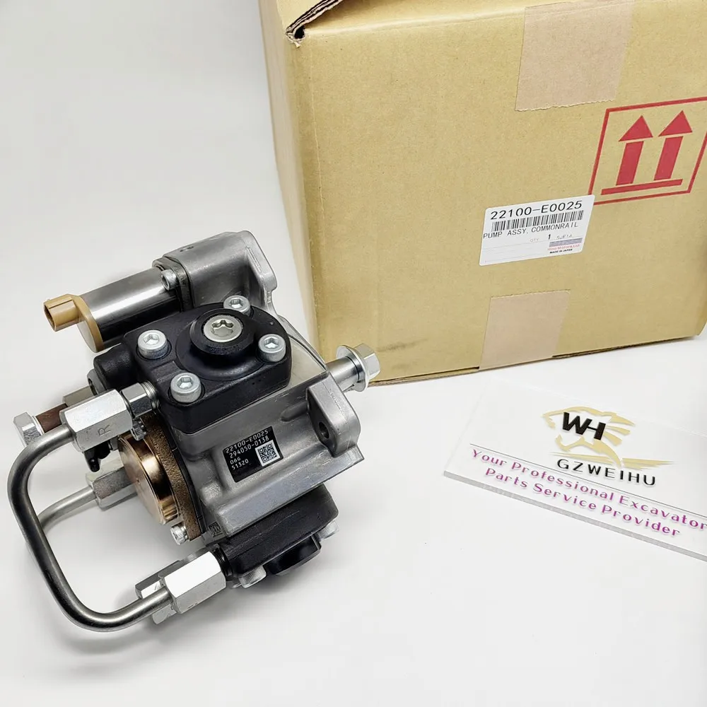 

Genuine Machinery Engine Common Rail Diesel Fuel Injection Pump For J08E 22100-E0025