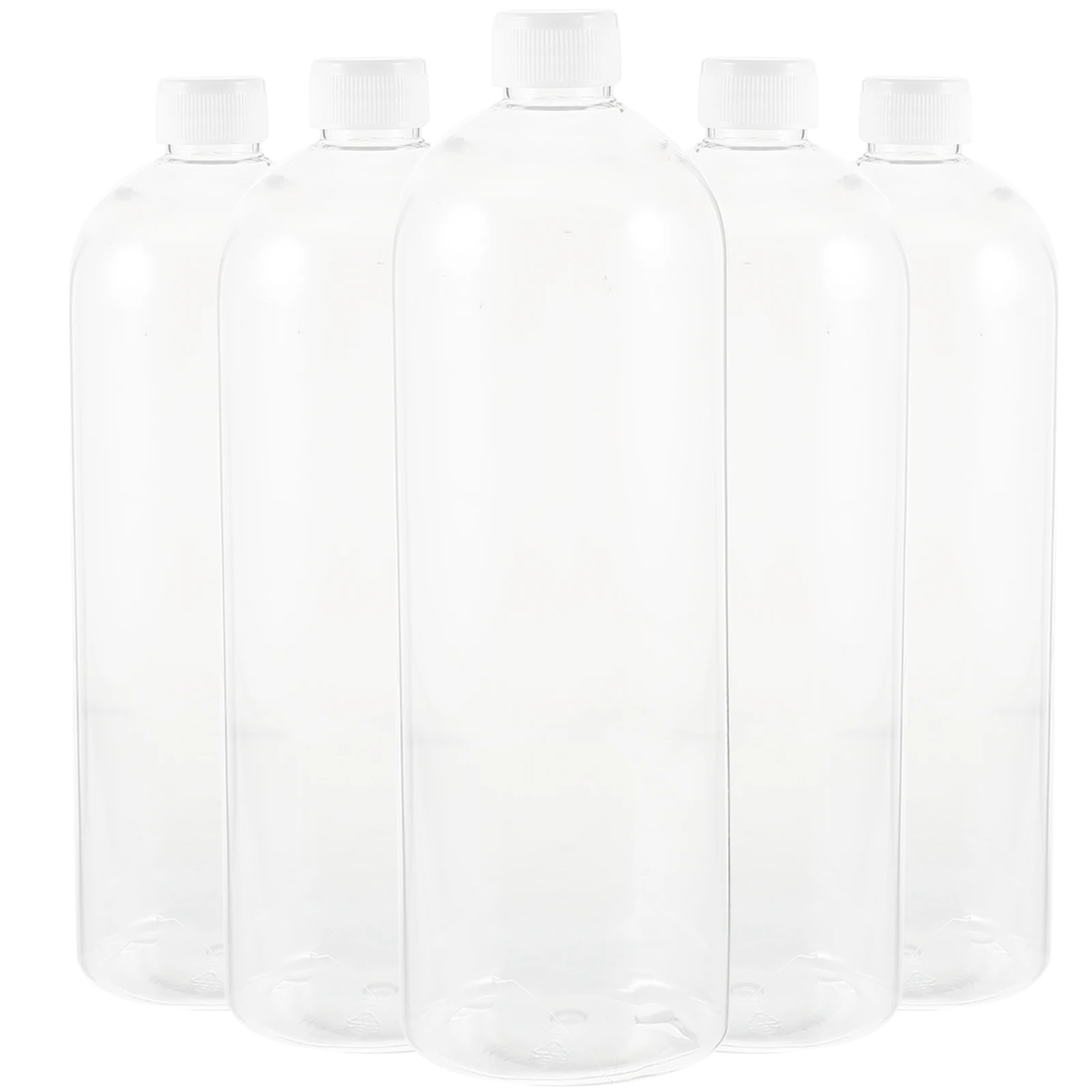 5 個の軽量詰め替え可能なシャンプーディスペンサーボトルペット素材 Bpa フリー液体石鹸ローションボディウォッシュに安全再利用可能