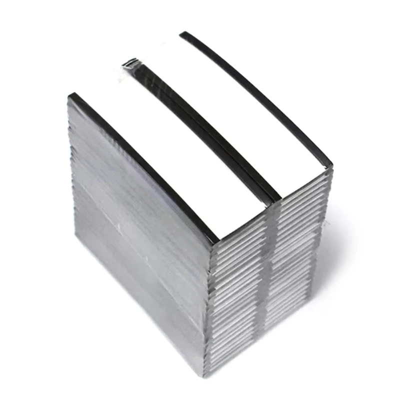 30/50x/مجموعة حاملي بطاقات البيانات المغناطيسية مع طبقة واقية للسوبر ماركت