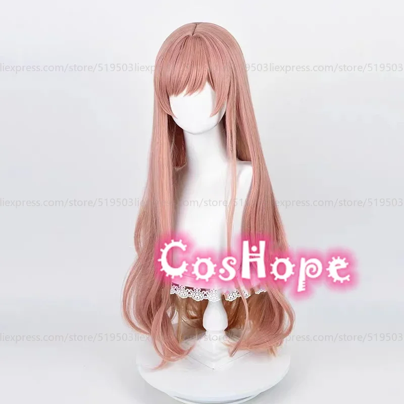 رابي شعر مستعار تأثيري 85 سنتيمتر برتقالي وردي براون شعر مستعار تأثيري أنيمي شعر مستعار تأثيري مقاومة للحرارة بيروكات صناعية