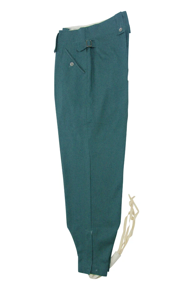 

GUHJ-012 WWII German Police M43 summer HBT Keilhosen Field Trousers