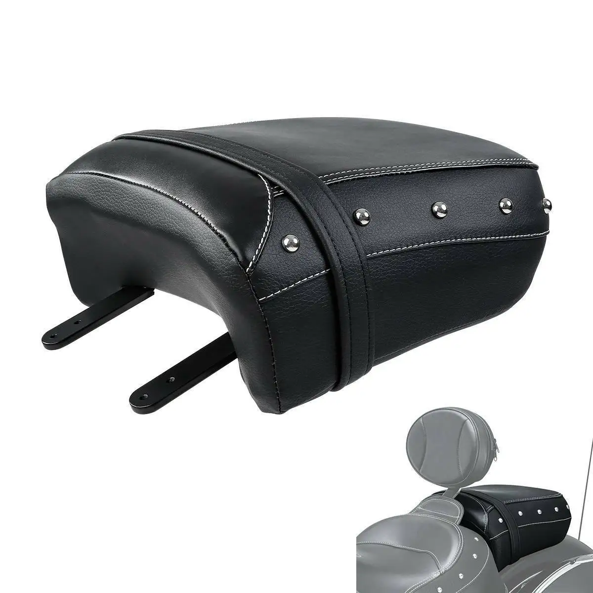Motorcycle Rear Passenger Seat For Indian Roadmaster Dark Horse 2024 Springfield 2021 Chieftain Classic 2018 Vintage 2020