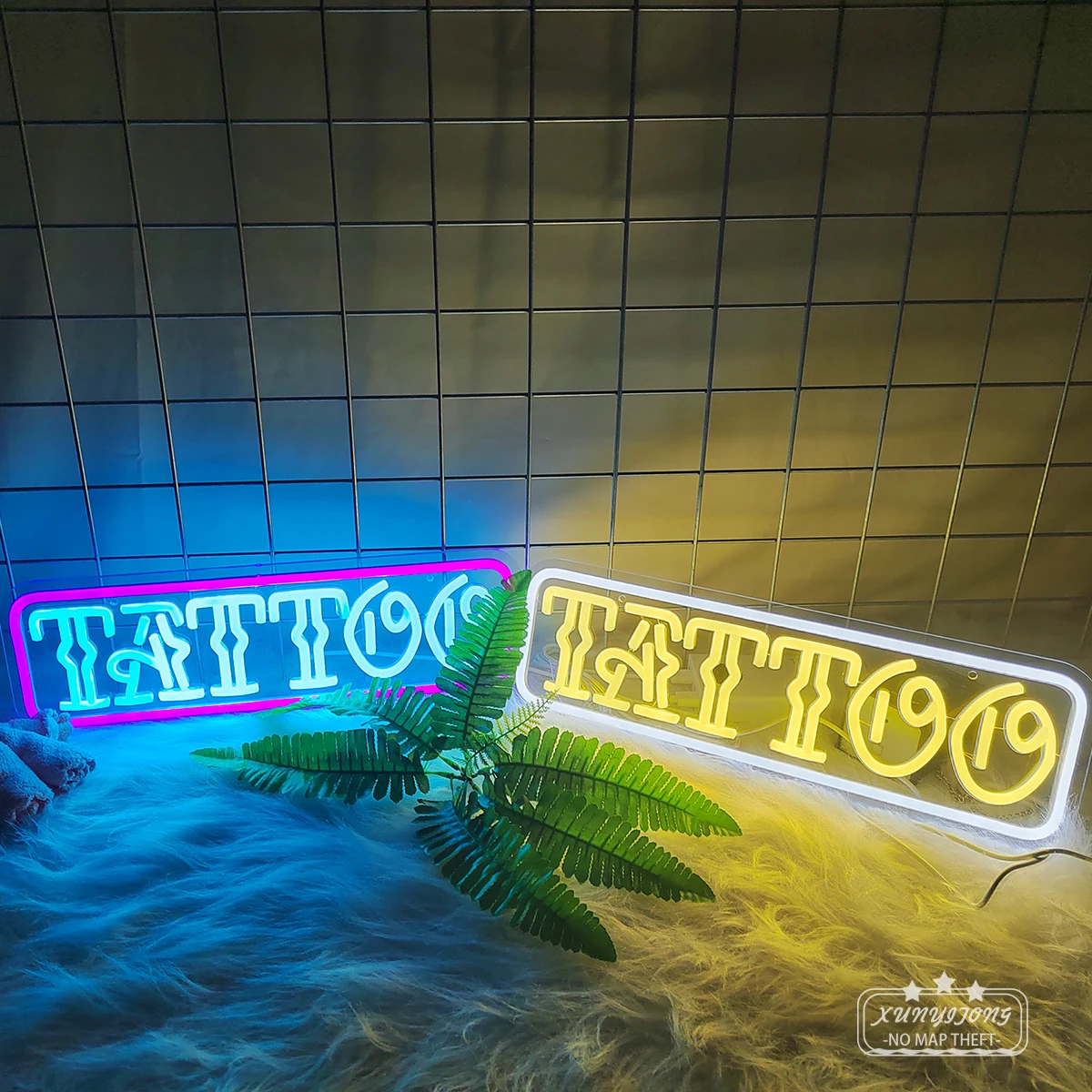 Tattoo neon custom applicable to tattoo bar nightclub entertainment barbershop create atmosphere led neon lightsre