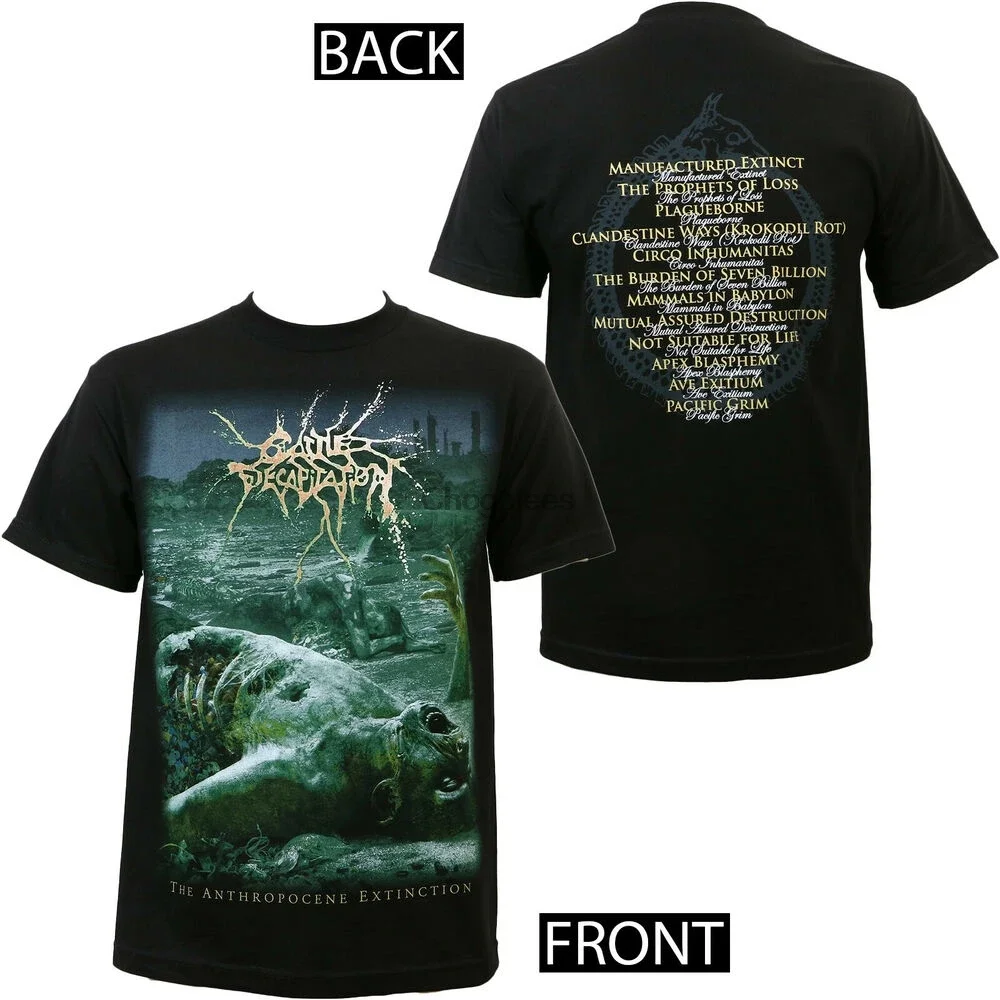 

Authentic CATTLE DECAPITATION Anthropocene Extinction T-Shirt S-2XL NEW