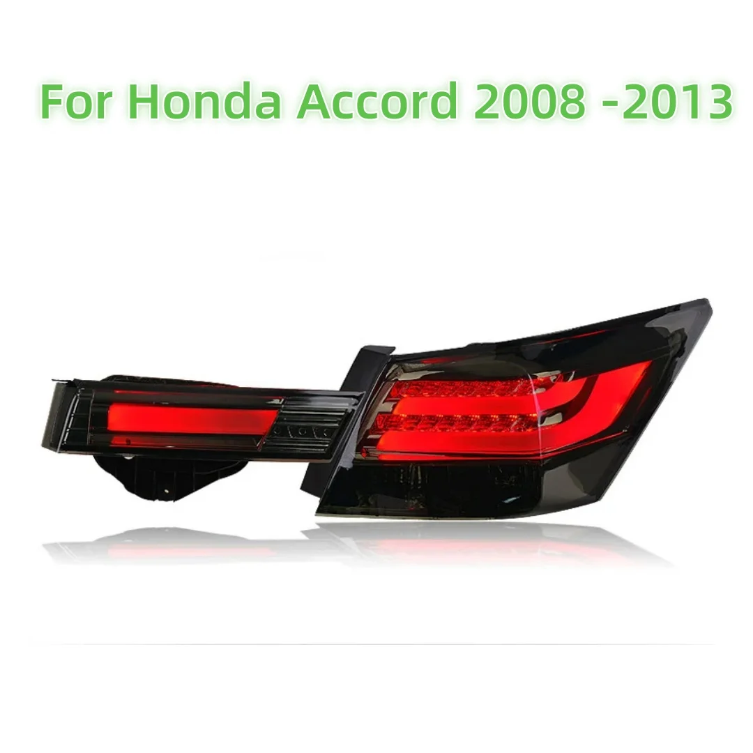 

GXGLNAV New LED Taillight For Honda Accord 8th 2008 -2013 Rear Running Lamp Brake Reverse Dynamic Turn Signal Tail Light