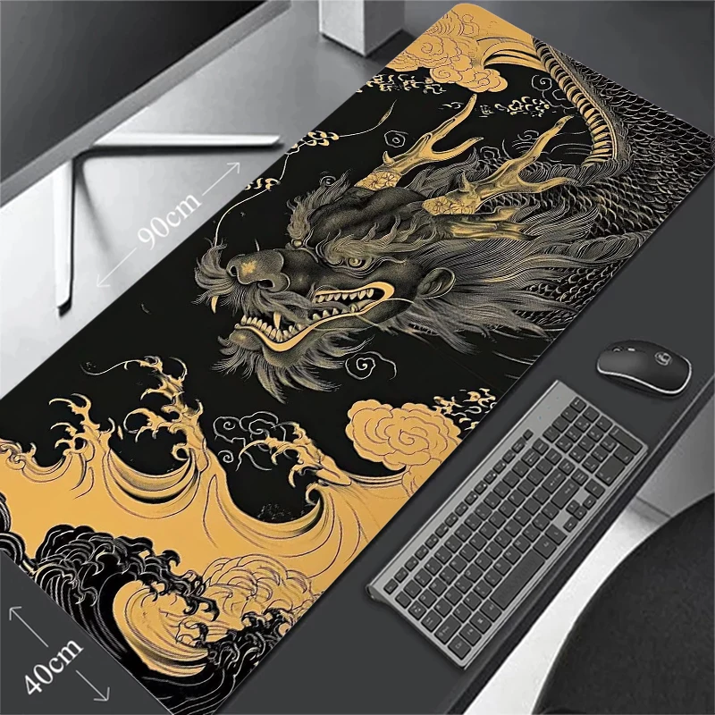 Youlong Game MousePad Black Dragon Claw Player Mouse mat Computer Desktop Decoration Mouse Pads Large Size Keyboard Desk Pad