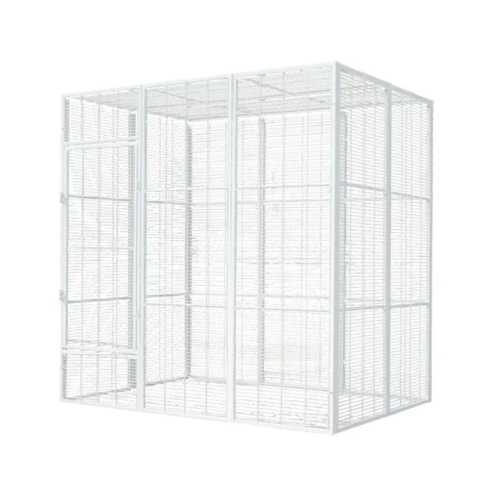 Factory Sale Birds Cages Parrots Living House Aviaries Outdoor large pet cat dog cage large space breathable breeding cage