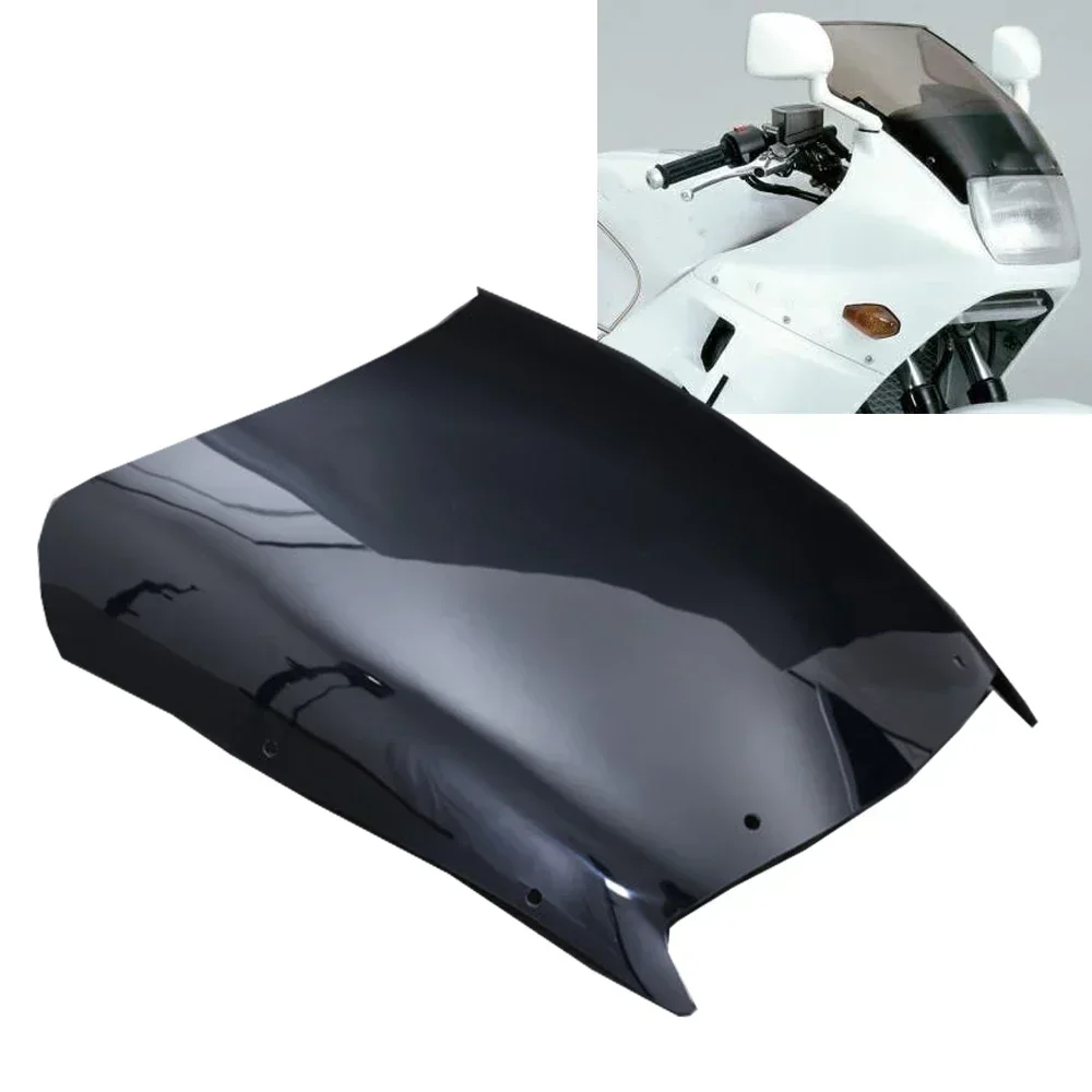 Motorbike Windscreen Windshield For Honda VFR750F INTERCEPTOR 1988 1989 VFR 750F Screen Double Bubble Wind Deflector Accessories