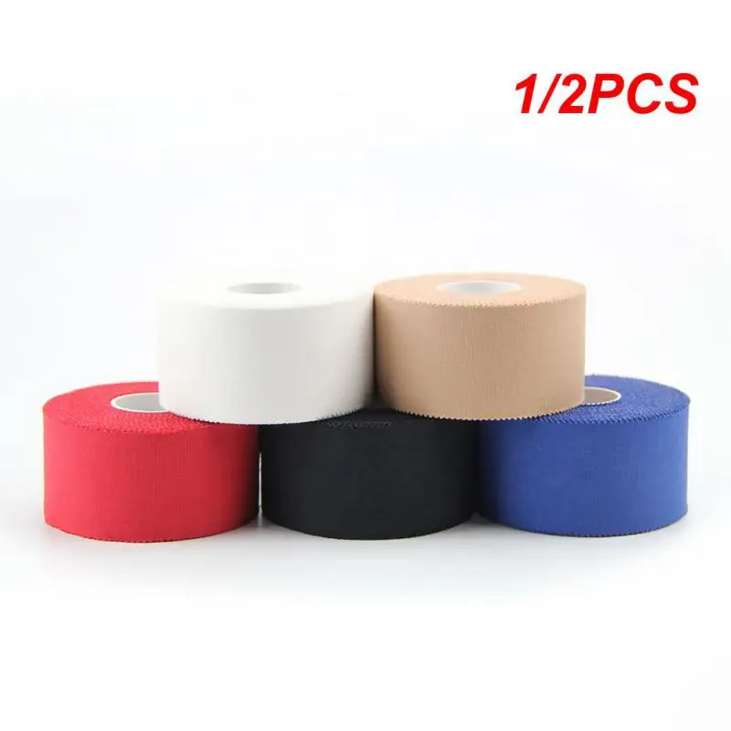 

1/2PCS Cotton White Premium Adhesive Sport Binding Physio Muscle Elastic Bandage for Post- Incisions Wound