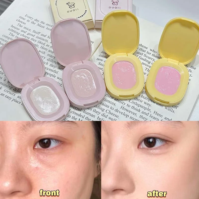 Bright Three-dimensional Blusher Multi-purpose Paste Silky Moisturizing High Gloss Matte Pink Natural Brighten Cheek Highlighter