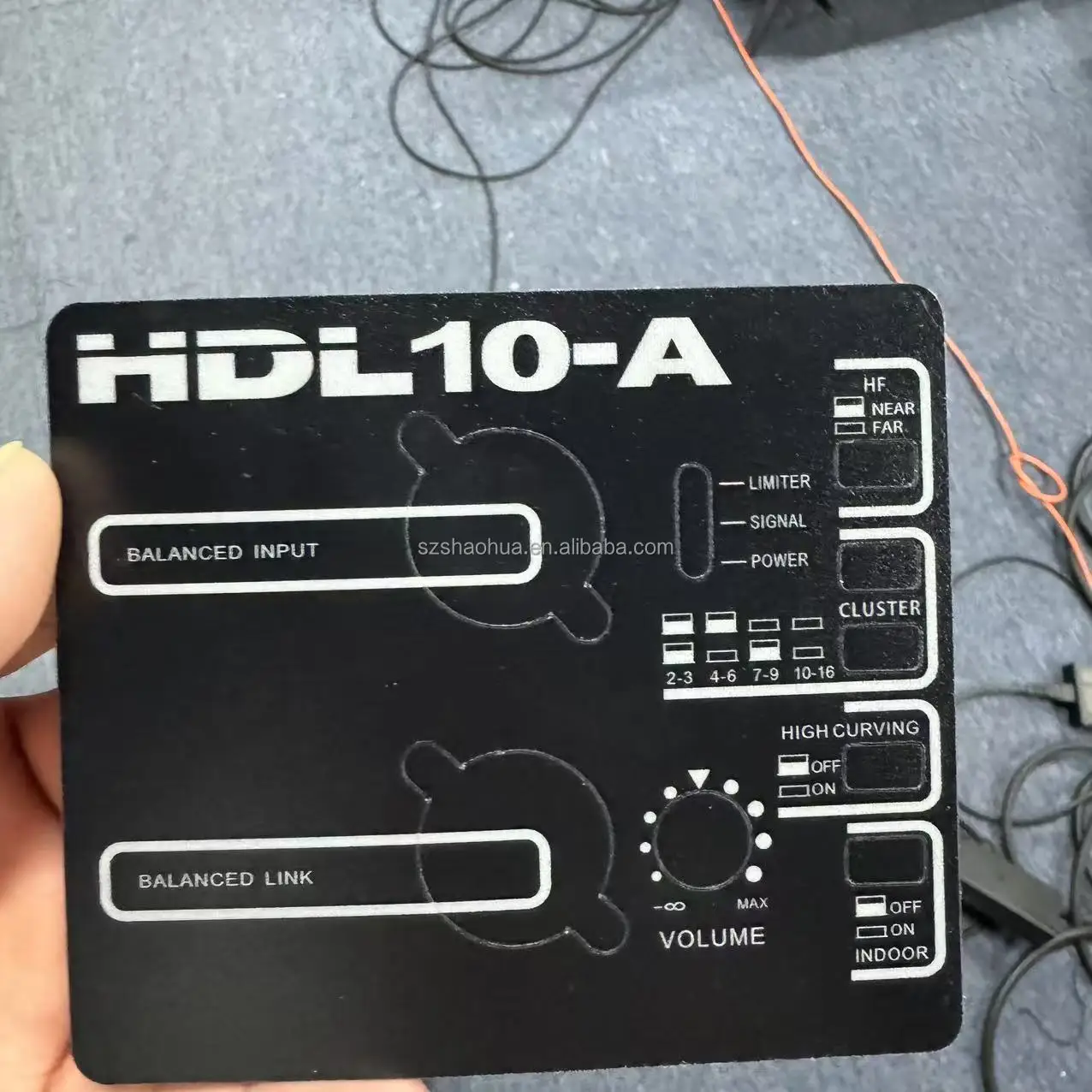 Amplificador de alta potencia para sistema de sonido de altavoz line array HDL 10-a, amplificador de Audio de alimentación activa Dsp Clase D