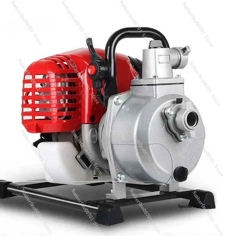 Water Pump Anti-Rust Air-Cooled 1.5inch Gas-Powered Power Multi-function Equipment for Firefighting and Fishpond Aquaculture