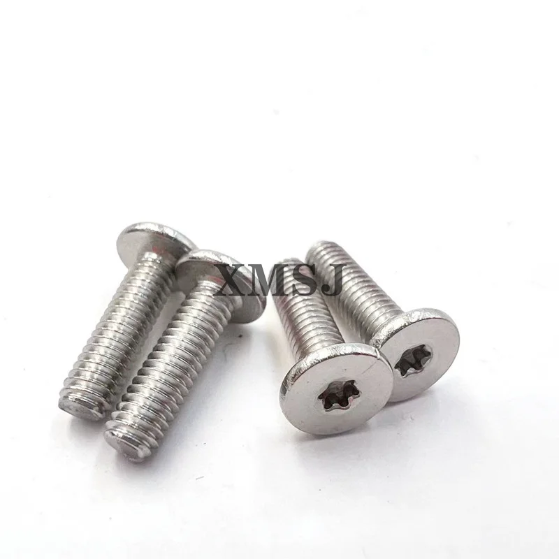 5/50pcs M1.6 M2 M2.5 M3 M4 M5 M6 M8 304 Stainless Steel CM Six-Lobe Torx Ultra Thin Super Low Flat Wafer Head Screw Bolt