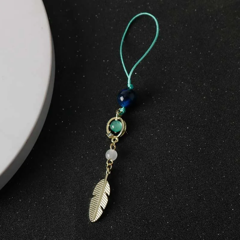 Pendiente de gota de agua con borla de hoja de cosplay, llavero asimétrico de anime, Scaramouche, Wanderer, accesorios de joyería, regalos para fanáticos