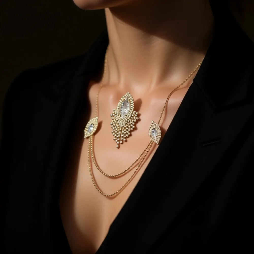 

Набор: булавки для воротника, декоративные пуговицы, запонки, зажимы для галстука, унисекс броши, серебристые, со стразами