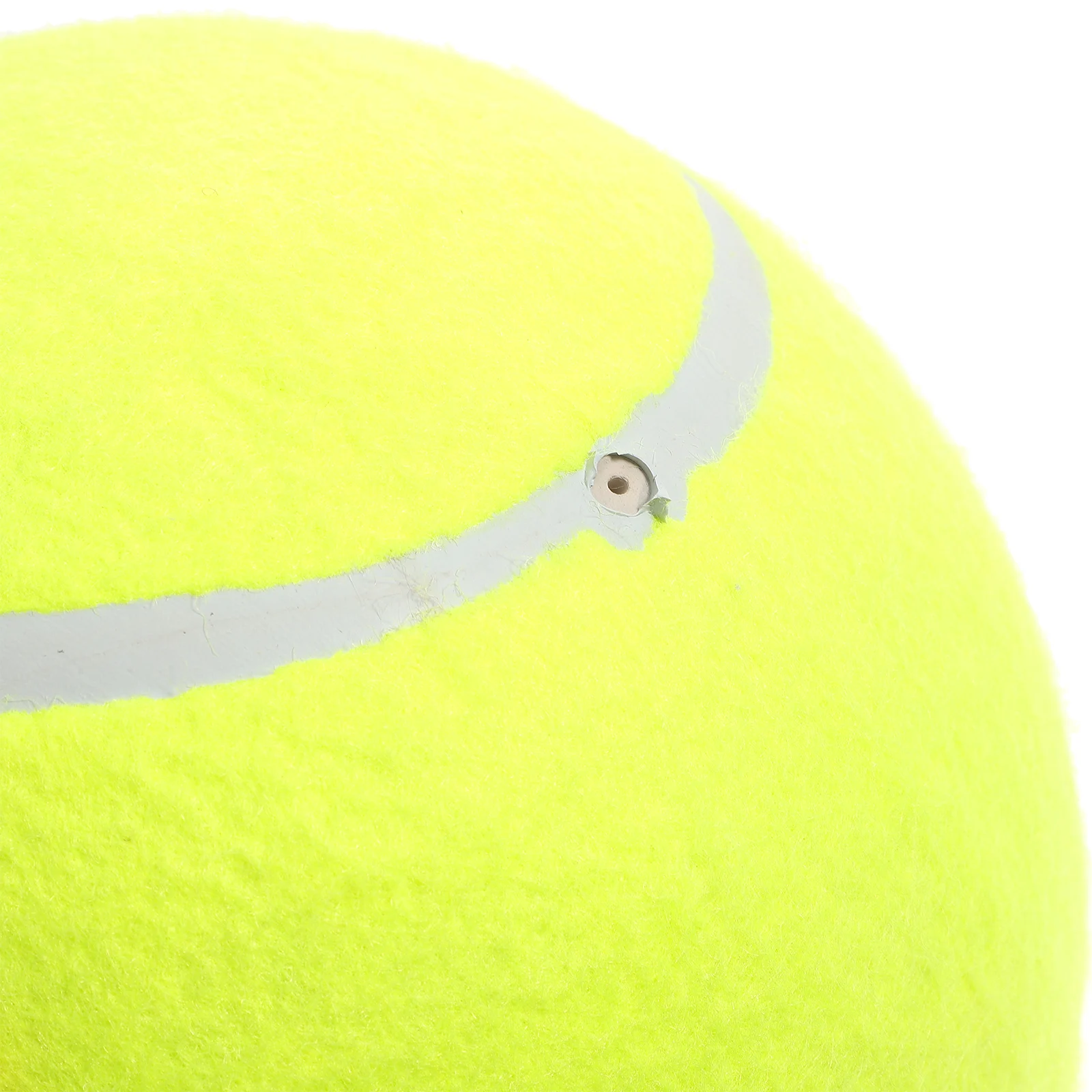 

1pc Inflatable Tennis Ball Rubber Material Flexible Durable Kids Tennis Exercise Helper Large Outdoor Toys Sports Play Balls