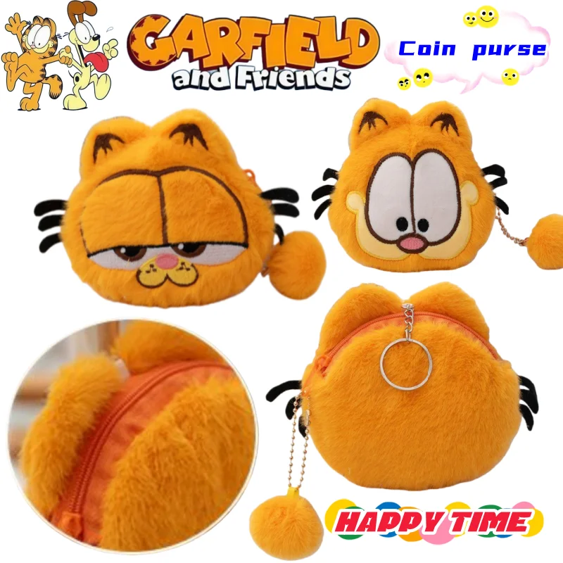 Garfield Odie Jon Abackel Pooky two-dimensional Dolls Coin Purse ornament Cute Keychain Accessories Exquisite Gift Wholesale