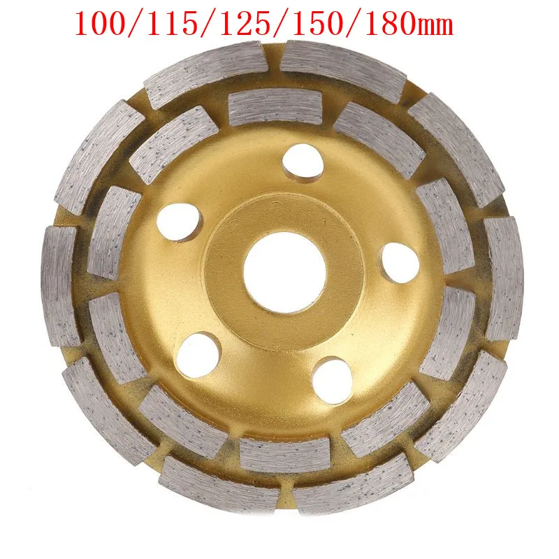 

100/115/125/150/180mm Diamond Segment Grinding Wheel Cup Disc Grinder Concrete Granite Stone Cut Drop Ship