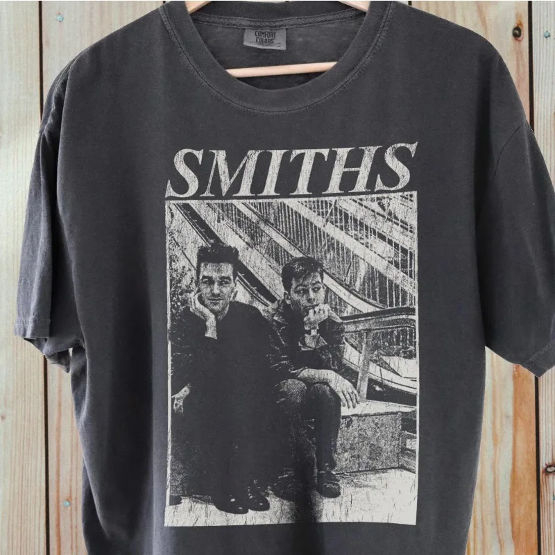 

Футболка SMITHS-T-SHIRT, мужские футболки с принтом, мужские футболки One Piece