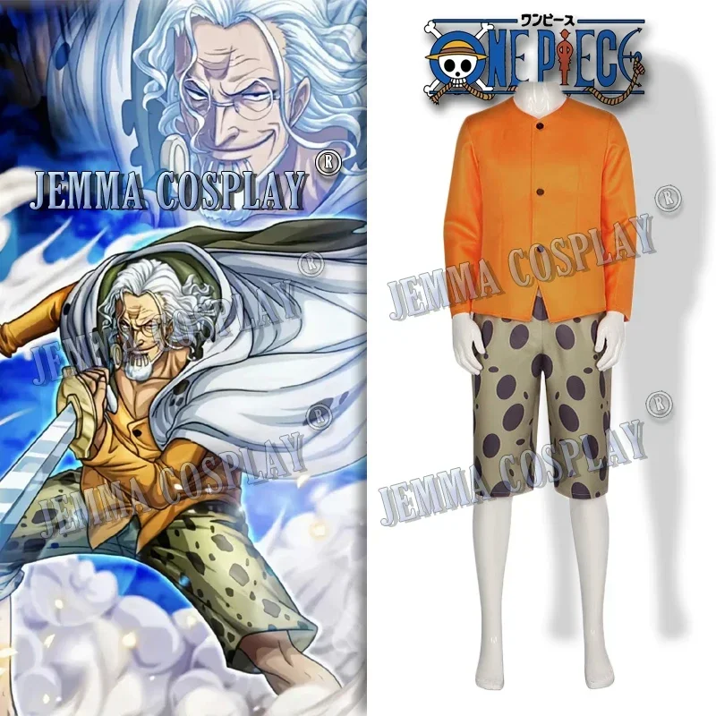 Costume de Cosplay de Dessin Animé Japonais d'Hadès Silvers Rayleigh pour Homme, Vêtement de Carnaval, ixACGN