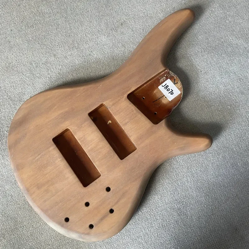 

Электрогитара/бас-гитара JB070 на заказ, корпус из массива красного дерева, 6 струн, для правой руки, активные звукосниматели HH, детали для самостоятельной сборки, с царапинами от краски