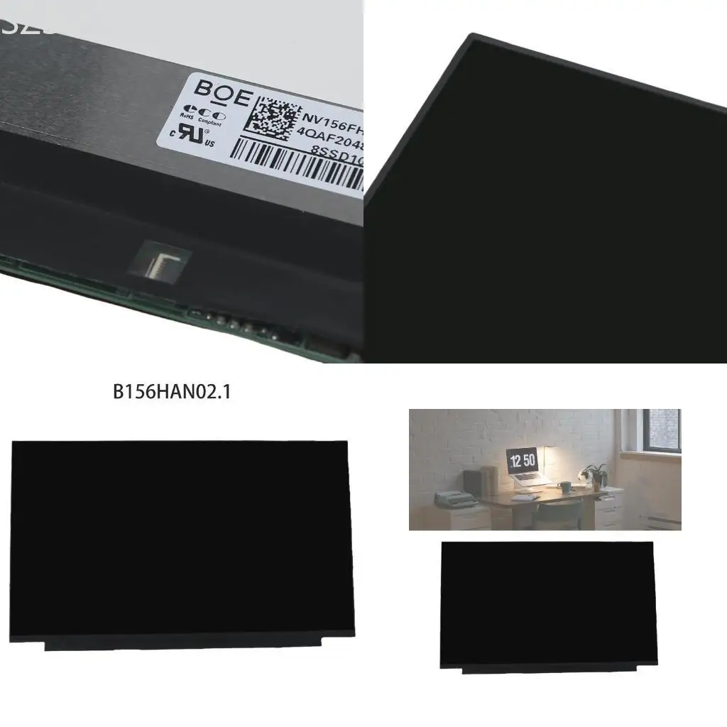 

SZSU 15,6 "LCD -светодиодная панель экрана 30PINS B156HAN02.1 Экраны дисплея ноутбука 15.6 1920x1080 EDP